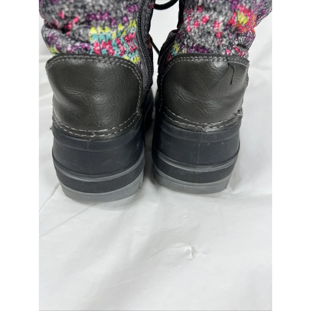 Dream Pairs Girls Size 11  Snow Boots Waterproof‎ Warm Cozy Anti-slip